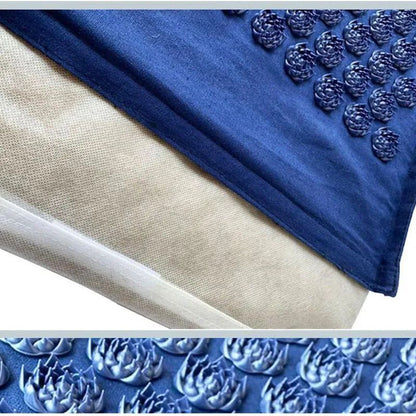 Tapis Acupression NaturZen - Lin Naturel Pointes Lotus Écologique