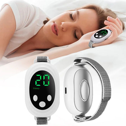 Appareil Aide Sommeil SleepZen - Stimulation EMS Anti-Stress Relaxation Nocturne