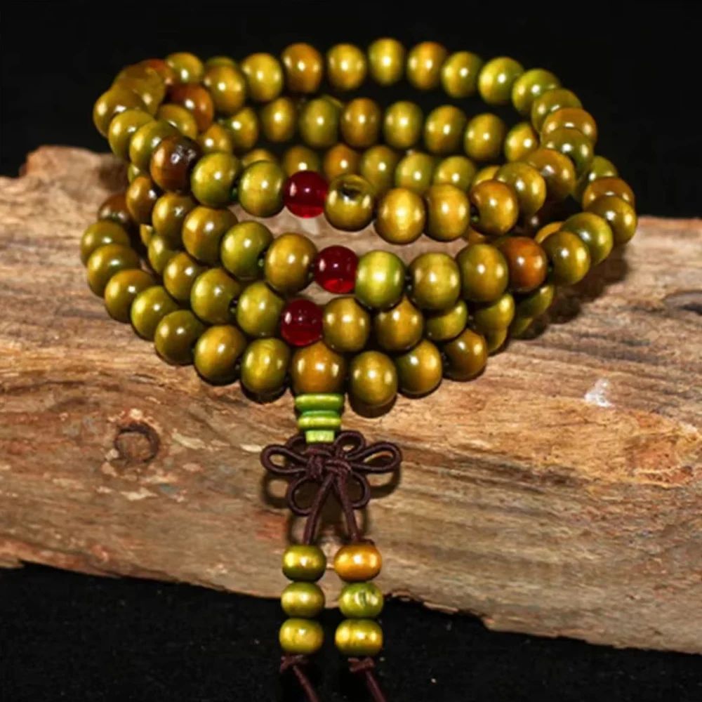 Bracelet Mala 108 Perles | WoodZen - Bois Naturel Noble 5 Couleurs