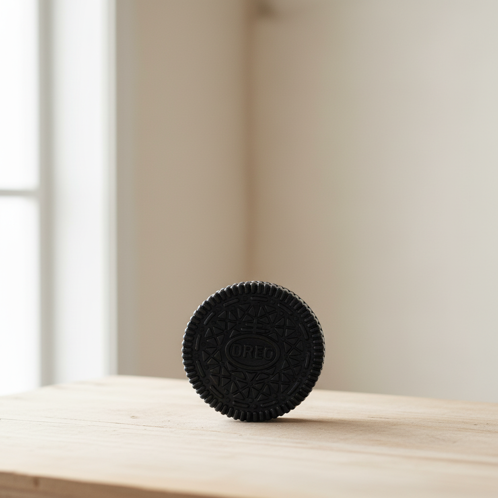 Balle anti-stress cookie Oreo - Présentation produit
