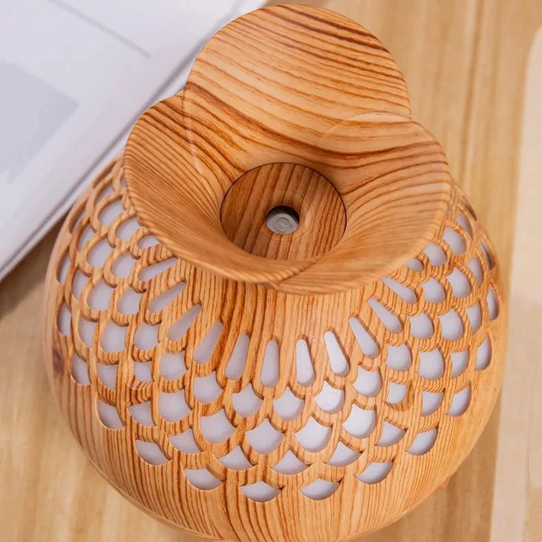 diffuseur d'huiles essentielles vue de dessus