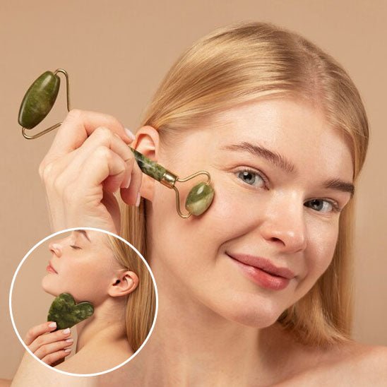 gua sha visage | jade - La boutique des rituels