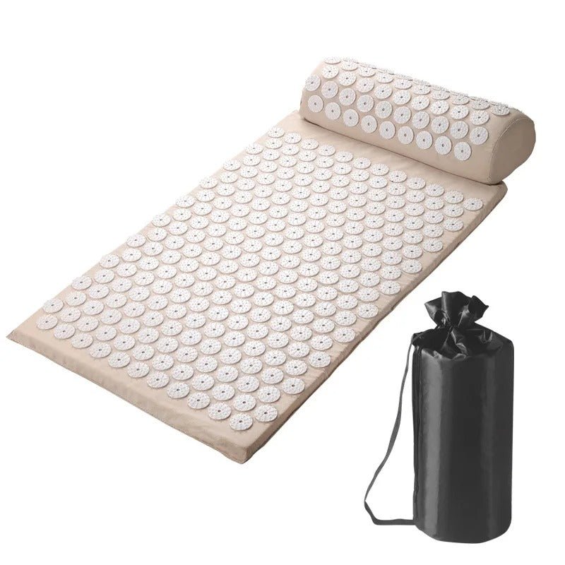 tapis acupression ZenFlow beige La boutique des rituels