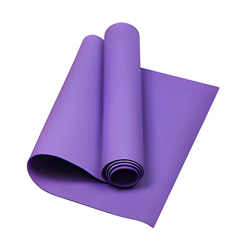 tapis de gym pliable violet