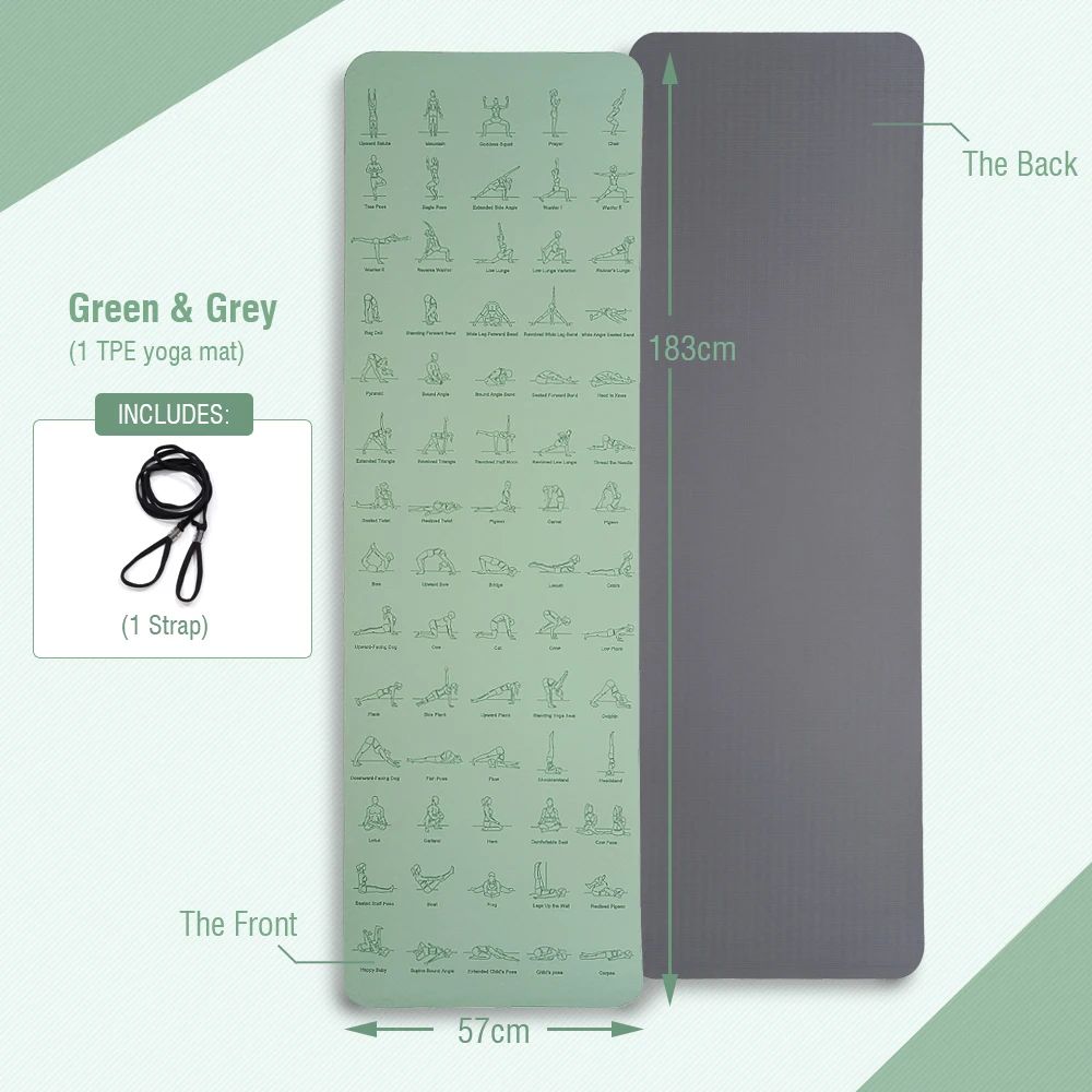 tapis de gym | postures yoga - La boutique des rituels