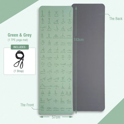 tapis de gym | postures yoga - La boutique des rituels